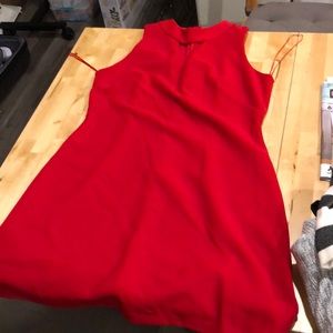 Red dress